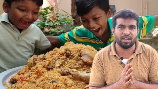 15kg chicken biriyani  jabbar bhai style  jasir cooking [upl. by Maiah149]