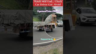 Quick Lane Change by Experienced Truck Driver Leaves Car Driver Puzzled trending youtubeshorts [upl. by Dolphin932]