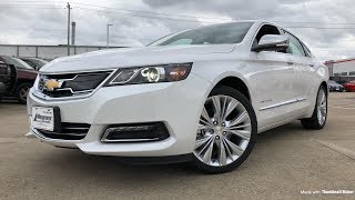 2018 Chevrolet Impala Premier 36L V6  Review [upl. by Lieno]