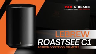 AGTRON COFFEE COLOR METER  LeBrew Roastsee C1 [upl. by Leahcimnaj]