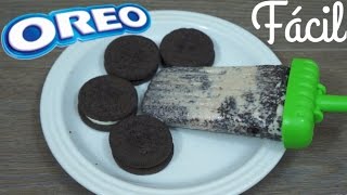 Paletas de Galleta Oreo  Están riquísimas [upl. by Indyc]