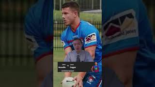 How Long Until Cogger Is Starting In The Halves nrl newcastleknights [upl. by Letitia]