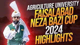 Agriculture University Faisalabad Neza Baazi Championship 2024 Highlights  S Sultan Bahadar Aziz [upl. by Lorianne]