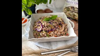 Harvest Fresh Sweet Chili Turkey Kale Slaw Bowl [upl. by Pergrim790]