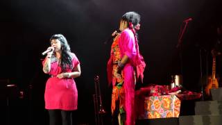 Lila Downs amp Carla Morrison quotPaloma Negraquot  Greek Theatre LA 92213 [upl. by Anoed]