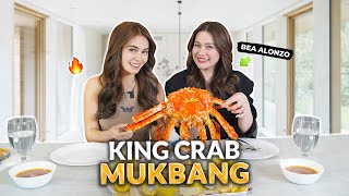 KING CRAB MUKBANG  QampA WITH BEA ALONZO  IVANA ALAWI [upl. by Kristos]