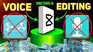 Record And Voice Editing in capcut 💯 SajidAliYTWala decodingyt TubeSenseiofficial [upl. by Tessy]