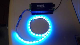 Music IR Controller  Led Strip RGB SMD 5050 [upl. by Lrae846]