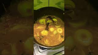 Egg curry 🍛food foodlover eggcurry youtube youtubeshorts viralshort indianfood [upl. by Sindee]