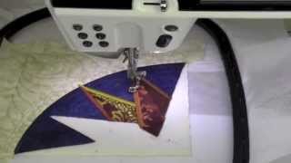 Mariners Compass by Embroidery Machine  Anita Goodesign [upl. by Atnahs128]