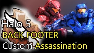 Halo 5 BACK FOOTER Assassination [upl. by Suiratnauq189]