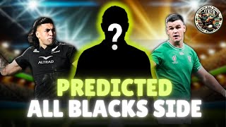 All Blacks Vs Ireland Predicted All Blacks team named [upl. by Flessel559]