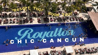 Royalton Chic Cancun  MX  Room  Resort Tour  Food Review SPA [upl. by Gamber]