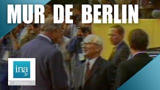 1987  Erich Honecker en visite officielle en RFA  Archive INA [upl. by Adlesirhc868]