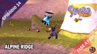 100 SPYRO THE DRAGON PS1 14  Alpine Ridge [upl. by Erialb171]