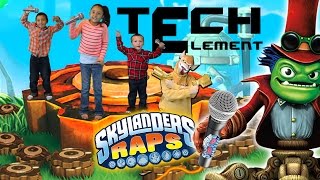 Skylanders Raps TECH ELEMENT SONG 600th Video w Trap Team [upl. by Pentheam]