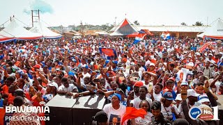 Bantama goes crazy as NAPO NPP Gurus pull massive crowds during Bawumia walk [upl. by Elokcin]