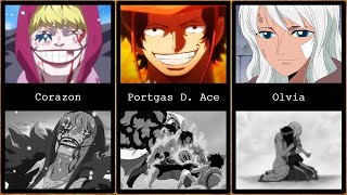 One Piece Characters Death [upl. by Grefer]