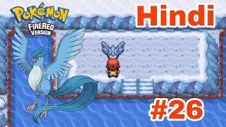 Pokemon fire red part 26  Seafoam Island and Articuno  Gameplay in hindi  Essential [upl. by Amled]