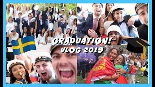 MY SWEDISH HIGH SCHOOL GRADUATION best day of my life [upl. by Ocirred]