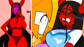 Demon Wifes Х Angels Gf amp Princes Double Roommate  Monsters and Girls  Artic Comic Dub [upl. by Indyc]