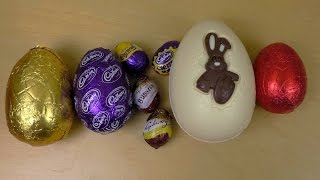 8 Chocolate Eggs of the UK Easter Egg Avengers KitKat Cadbury Creme Egg [upl. by Lipski]