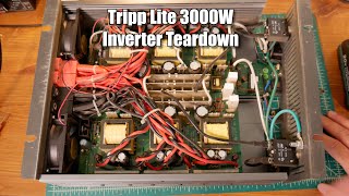 Tripp Lite 3000W Inverter Teardown and Test [upl. by Aimar]