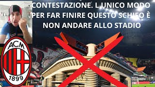 CONTESTAZIONE L unico modo per fare finire questo schifo è non andare allo stadio [upl. by Notreve]