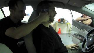 Gun Disarming in a Car at Technon Tactical [upl. by Aneehsyt]