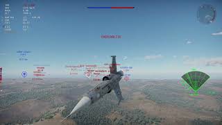 War Thunder  F104A  Game starts [upl. by Yhtimit]