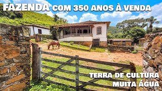 FAZENDA COM CASARÃO DE 350 ANOS A VENDA [upl. by Ieppet348]