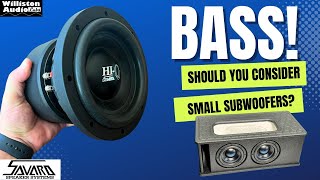 Why Small Subwoofers May Be All You Need  SAVARD 65 and 8 inch [upl. by Anile]