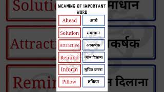 Ahead आगे  Daily use English word meaning  RKS  2024 [upl. by Richmal]