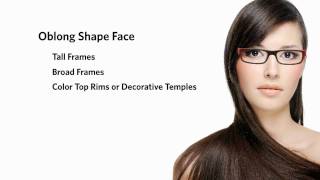 Best Womens Frames for an Oblong Face Shape [upl. by Tamberg276]