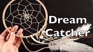 DIY Dreamcatcher  How To Make A Dream Catcher Tutorial [upl. by Schaffel]