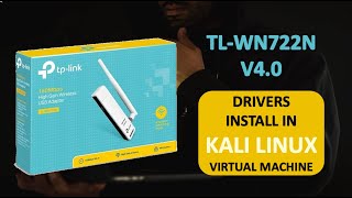 Hindi TPlink TLWN722n WiFi Drivers Install in Kali Linux Virtual Box  Monitor Mode Working [upl. by Disraeli]