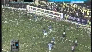 Boca 3 Gremio 0 Copa Libertadores 2007 Resumen Completo [upl. by Edrock699]