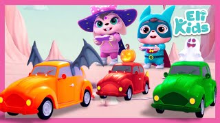 Toy Cars Fun Halloween Version  Eli Kids Compilations [upl. by Aidua214]