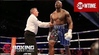 Dillian Whyte Knocks Out Derek Chisora in the 11th Round  SHOWTIME BOXING INTERNATIONAL [upl. by Eidnew270]