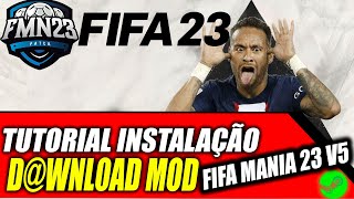 FIFA 23 STEAM VERDE  FIFAMANIA V5 COMO INSTALAR  DOWNLOAD MOD [upl. by Mulderig]