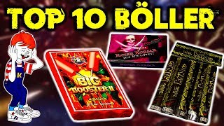 TOP 10 BESTE BÖLLERKNALLKÖRPER  FEUERWERK  Silvester2k [upl. by Beckman]