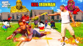 Everyone Tries To Kill IronMan in GTA 5  GTA 5 AVENGERS [upl. by Alomeda]