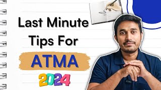 Last minute tips for ATMA  Most Important Topics to focus on  in last month [upl. by Batish777]