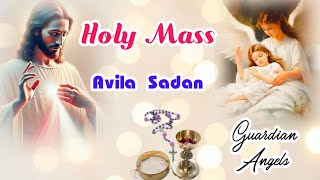 Daily Holy Mass amp Daily Blessing 02102024 Guardian Angels  Fr Raphson Peter OCD [upl. by Nedyah]