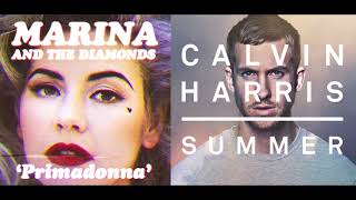 Primadonna x Summer  Marina and The Diamonds x Calvin Harris mashup [upl. by Imalda69]