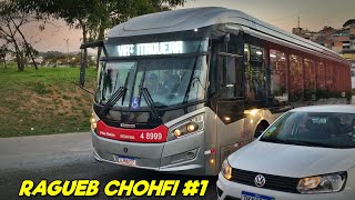 MOVIMENTAÇÃO DE ÔNIBUS  RAGUEB CHOHFI 1 CAIO MILLENNIUM BRT 2017 SCANIA 6x2 EURO 6 [upl. by Liggitt]