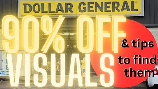 Dollar General 90 Off Red Dot Clearance Visuals and Tips [upl. by Anerys]