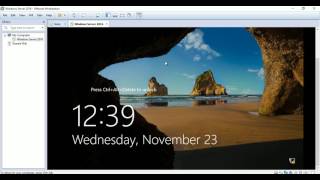 How to Install Windows Server 2016 on Vmware Workstation [upl. by Nilauqcaj286]