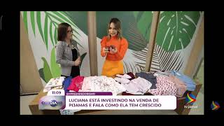 Pijamas Jardim do Éden no Programa Cotidiano com Marcela Calado [upl. by Scoville]