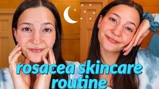 My Nighttime Skincare Routine for Rosacea  2020 [upl. by Akeim]